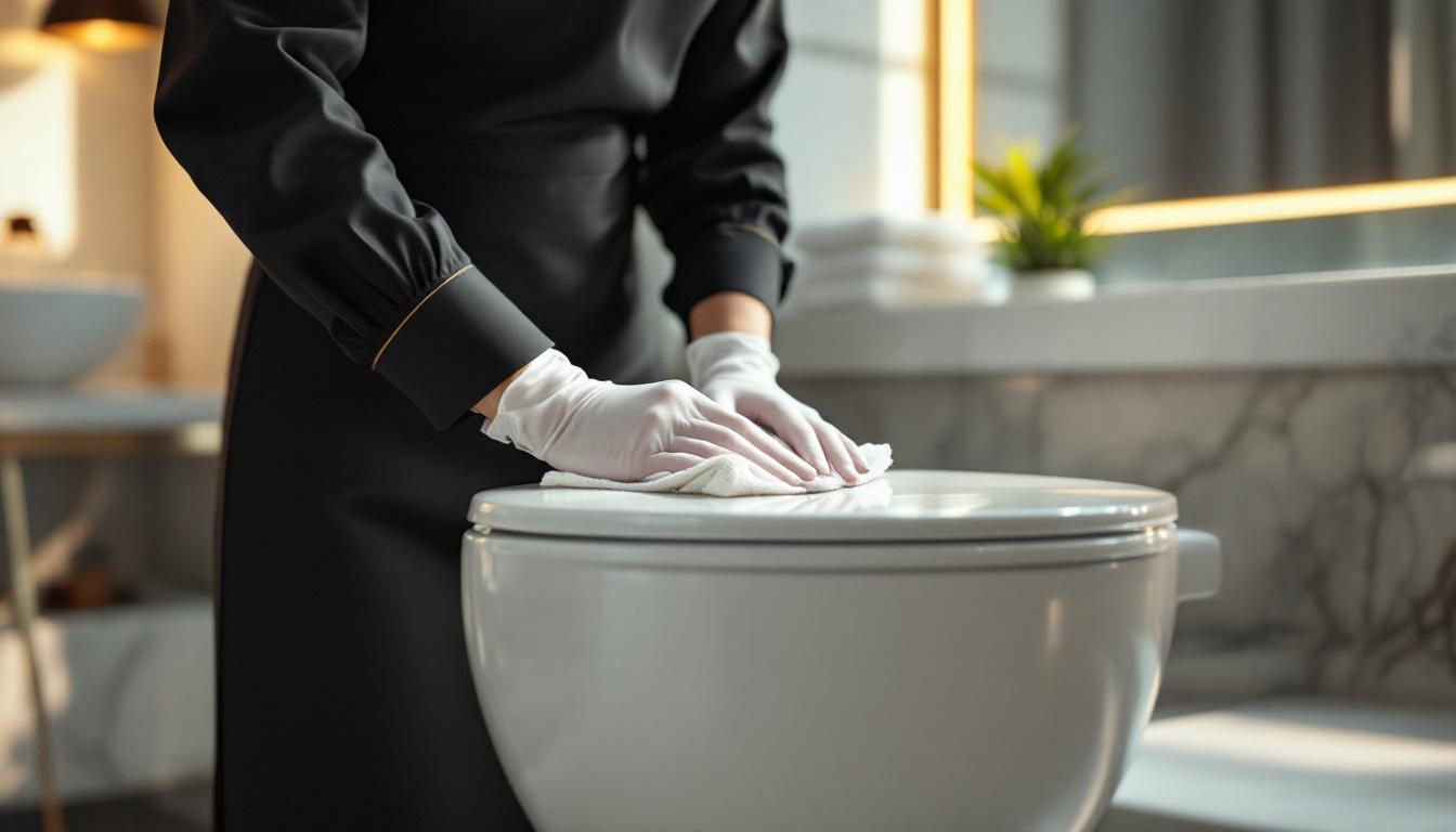 ontdek het dagelijkse wc-ritueel dat luxe hotels gebruiken om toiletten perfect schoon te houden. eenvoudige tips voor een brandschoon toilet in jouw huis.