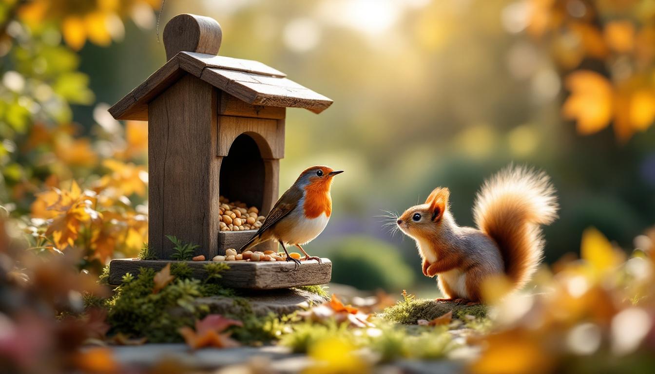 ontdek het ene voedsel dat egels, eekhoorns en roodborstjes samenbrengt in je tuin en geniet van een levendig en natuurlijk buitenleven.
