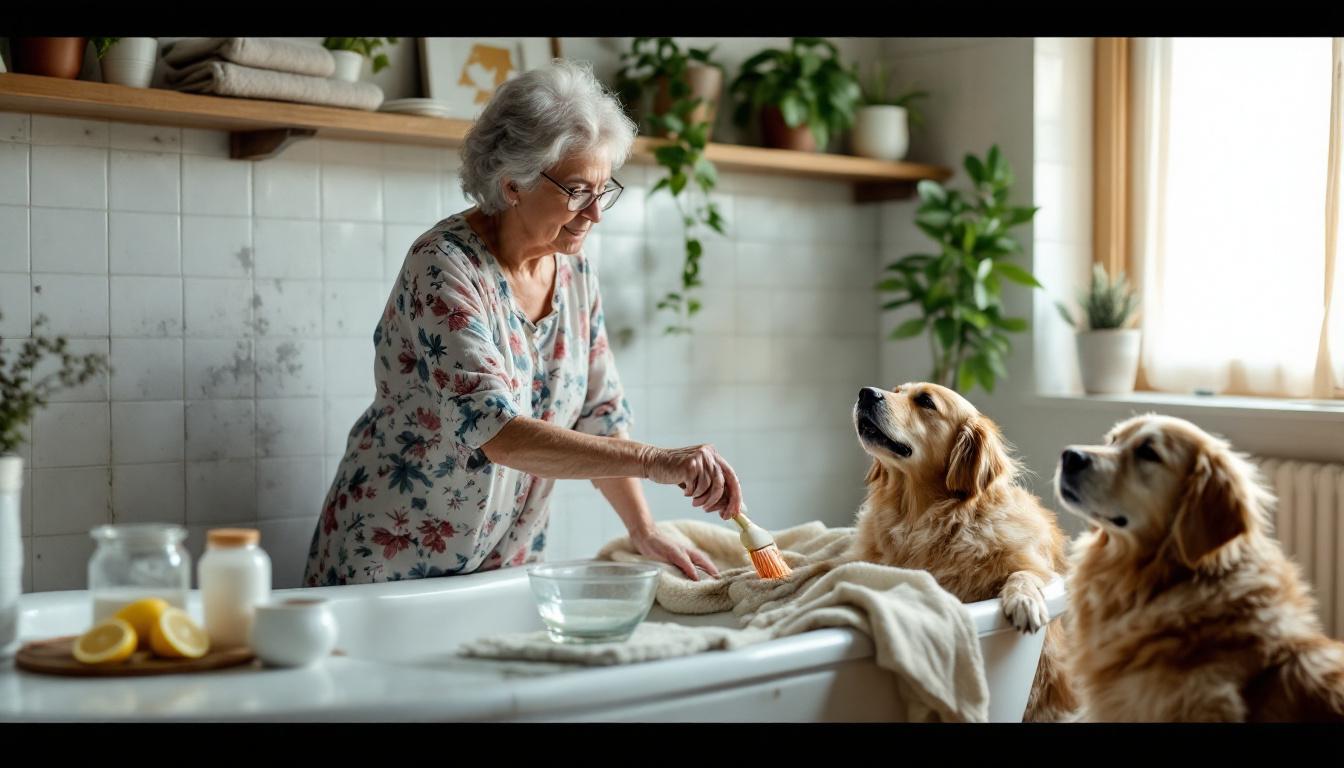last van hardnekkige schimmel in je badkamervoegen? ontdek slimme en effectieve oma-trucs om schimmel snel en eenvoudig te verwijderen en je badkamer weer fris te maken.