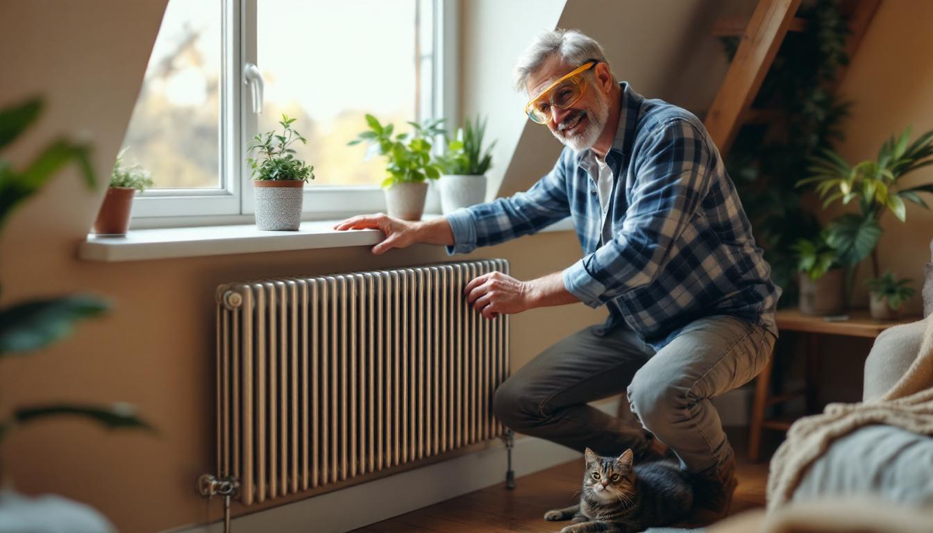stop met energieverspilling: ontdek deze slimme techniek van een ingenieur om radiatoren sneller te verwarmen en bespaar op je energierekening.