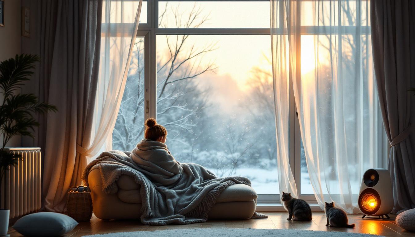 verwarming staat aan, maar je voelt toch kou? ontdek hoe je gordijnen ongemerkt warmteverlies veroorzaken en wat je kunt doen om je huis beter te isoleren.