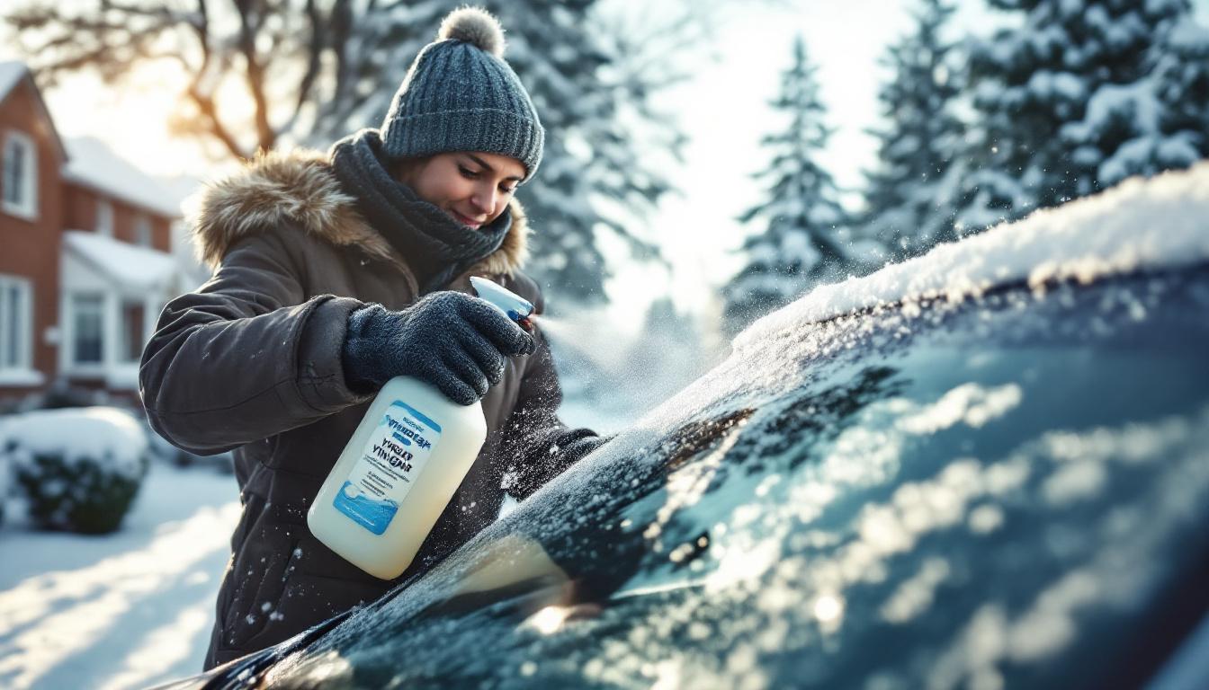 ontdek waarom azijn een verrassend effectieve oplossing is om vorst van je autoruit te verwijderen en je autorit makkelijker te maken.
