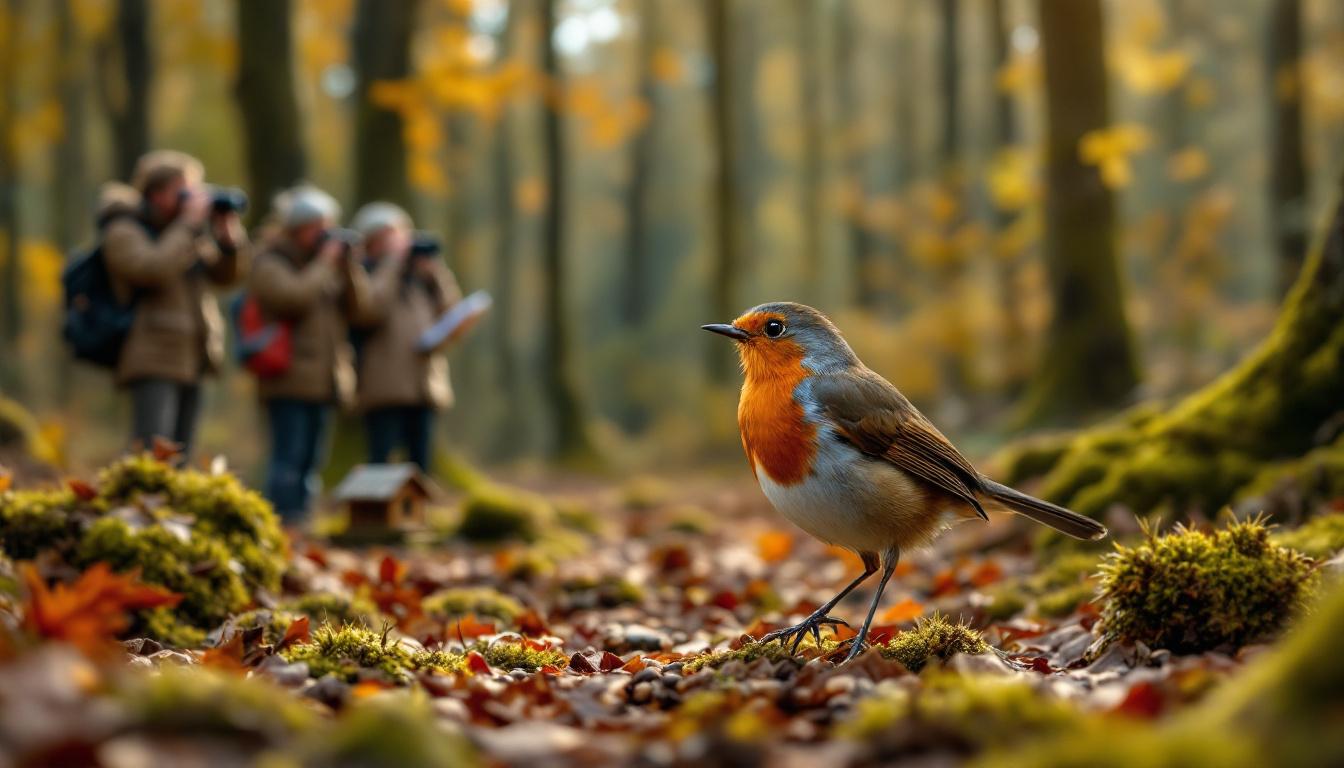 ontdek waarom een roodborstje vaak op één poot springt, uitgelegd door ornithologen en hun fascinerende inzichten over dit unieke gedrag.
