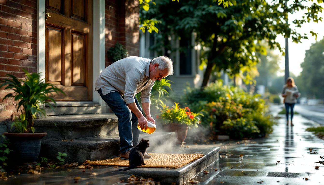 ontdek waarom sommige mensen azijn bij de voordeur strooien en welke betekenis en voordelen deze traditie heeft in huis en gezondheid.