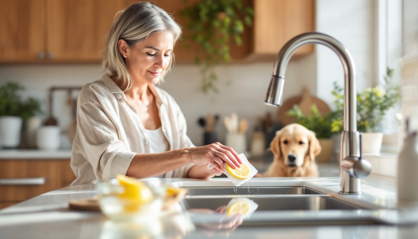 ontdek hoe je met dit eenvoudige keukeningrediënt effectief van kalkaanslag afkomt en je keuken glanzend schoon houdt.