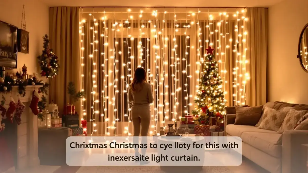 Action onthult een lichtgordijn voor minder dan €10 dat onmiddellijk de kerstsfeer transformeert