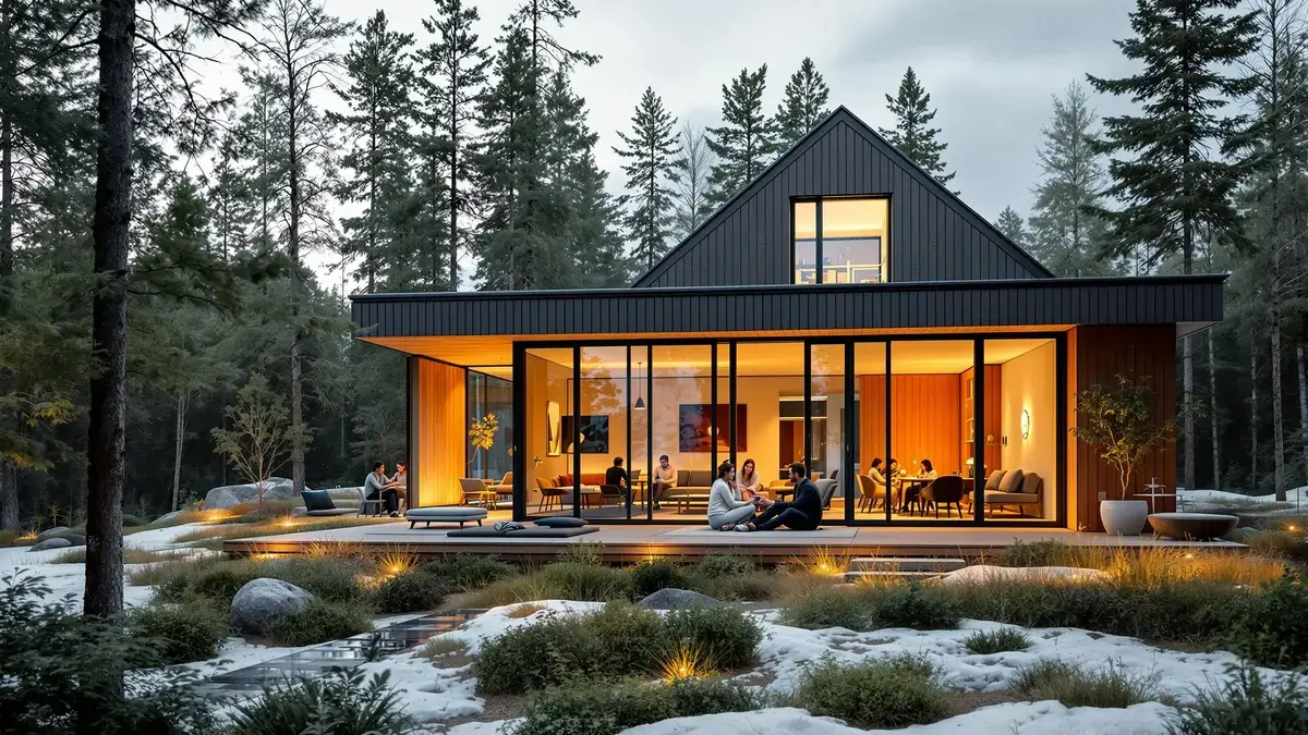 In Finland worden deze huizen zonder radiatoren verwarmd dankzij een technologische alliantie die door maar weinig landen wordt gebruikt