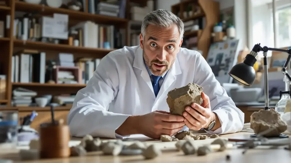 Hij dacht dat hij een gewoon steentje had gevonden: de ontdekking bleek uitzonderlijk voor wetenschappers