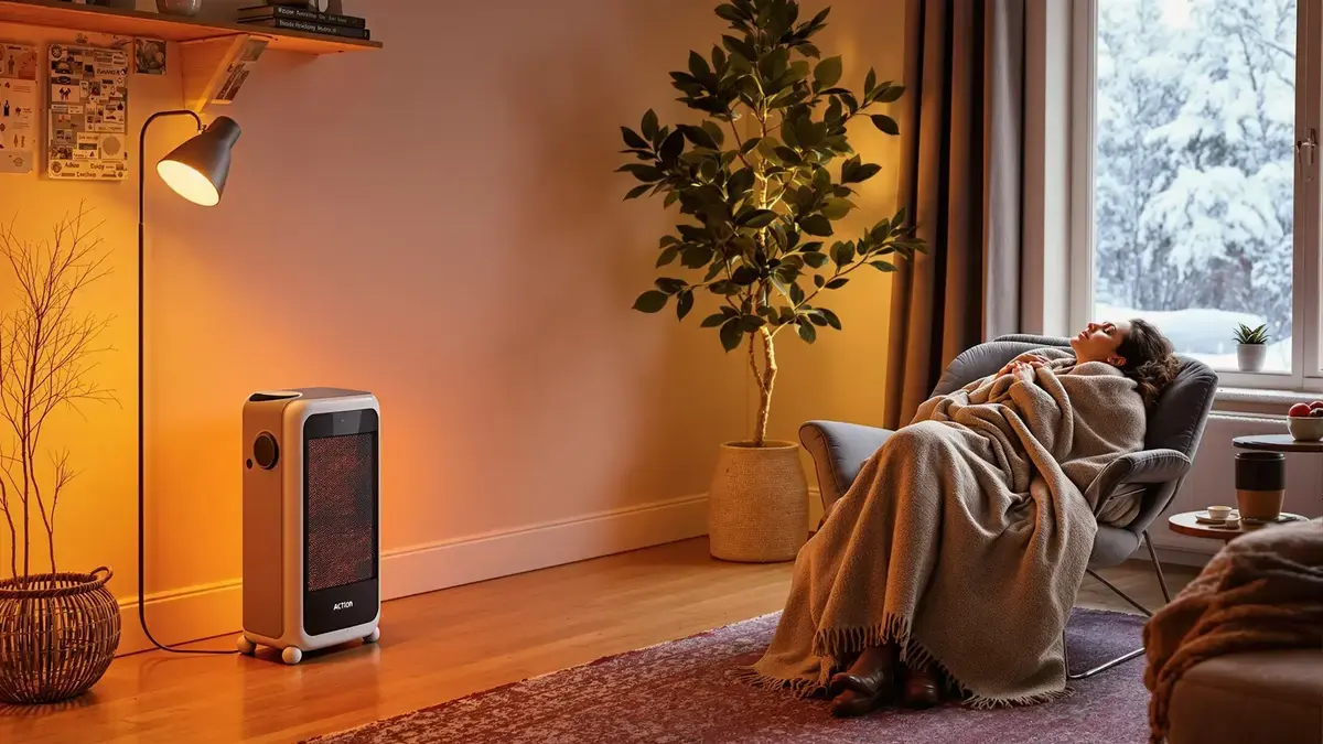 Voel je de kou in huis? Voor €34 bij Action geeft dit accessoire gerichte warmte af en verlaagt het energieverbruik