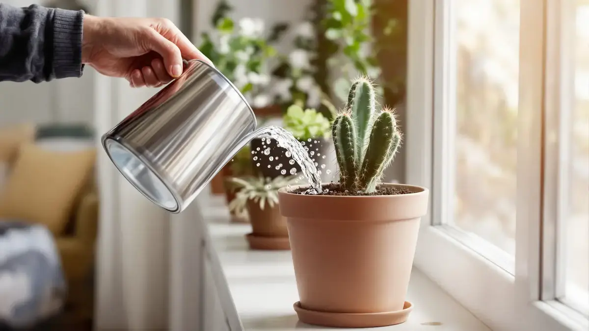 Leer de feilloze methode om je kerstcactus in het water te verzorgen en fatale fouten te vermijden