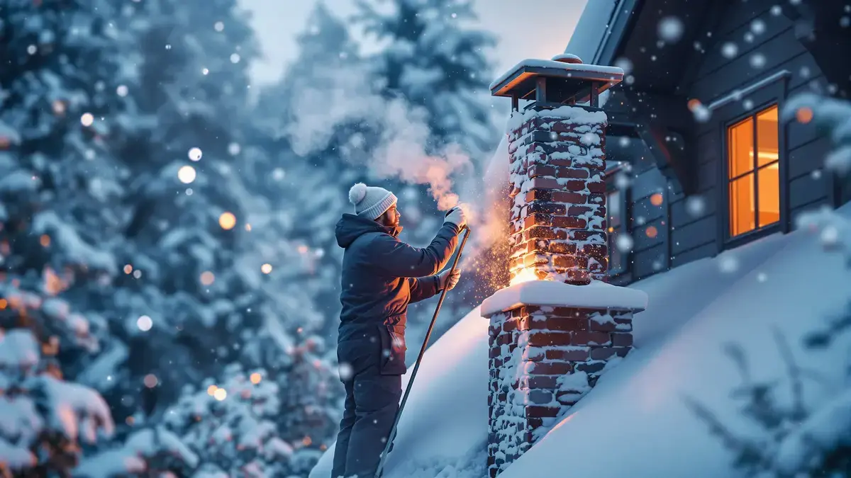 Schoorsteenvegen in de winter: een onmisbare maatregel om uw veiligheid en comfort te garanderen.