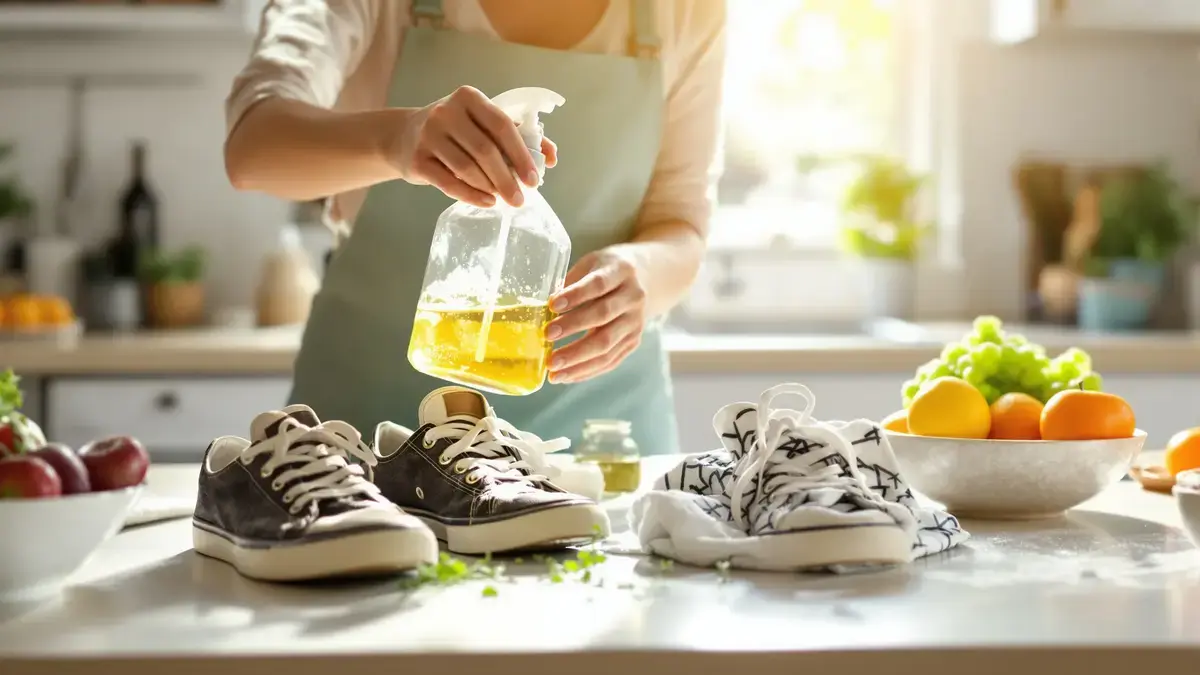 Vergeet bleekmiddel en zuiveringszout: dit onverwachte mengsel geeft sneakers een tweede leven