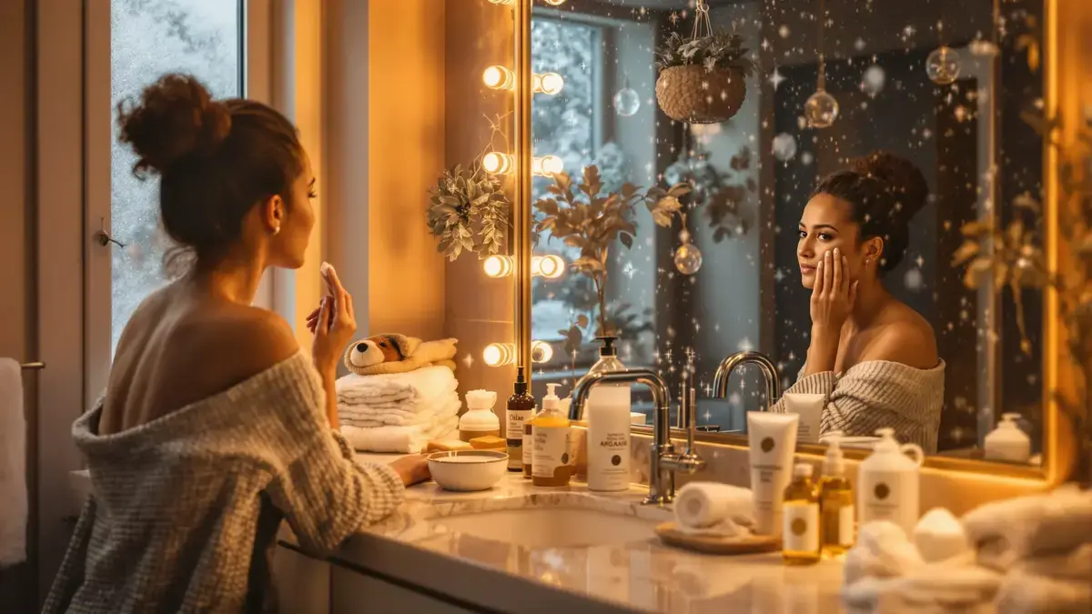 In de winter helpt deze eenvoudige reflex de huid gehydrateerd te houden ondanks de kou