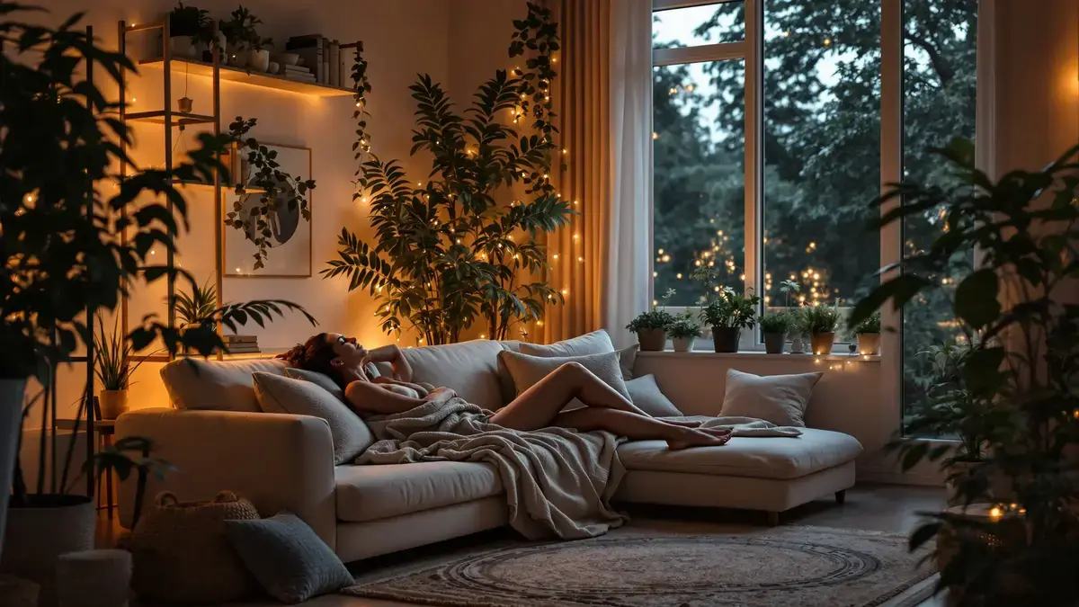 Waarom uw woonkamer u ’s avonds uitput zonder dat u het weet en 9 concrete aanpassingen om dat te verhelpen