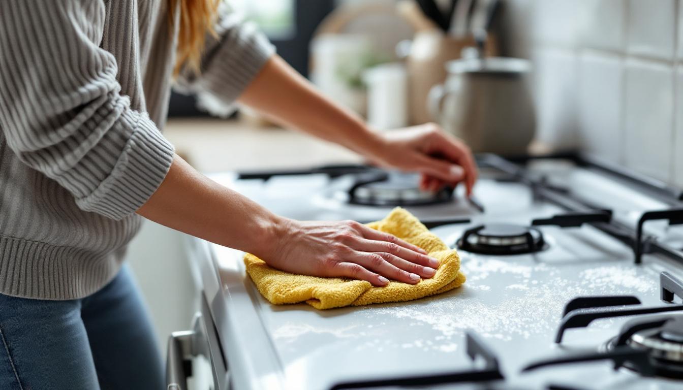 beter dan azijn: ontdek het krachtige ingrediënt dat witte aanslag op kookplaten effectief verwijdert voor een stralend schoon resultaat.