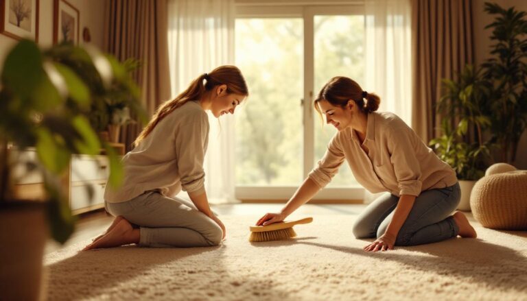 ontdek zes slimme en eenvoudige methoden om je tapijt grondig schoon te maken zonder het gebruik van chemicaliën of zware inspanning.